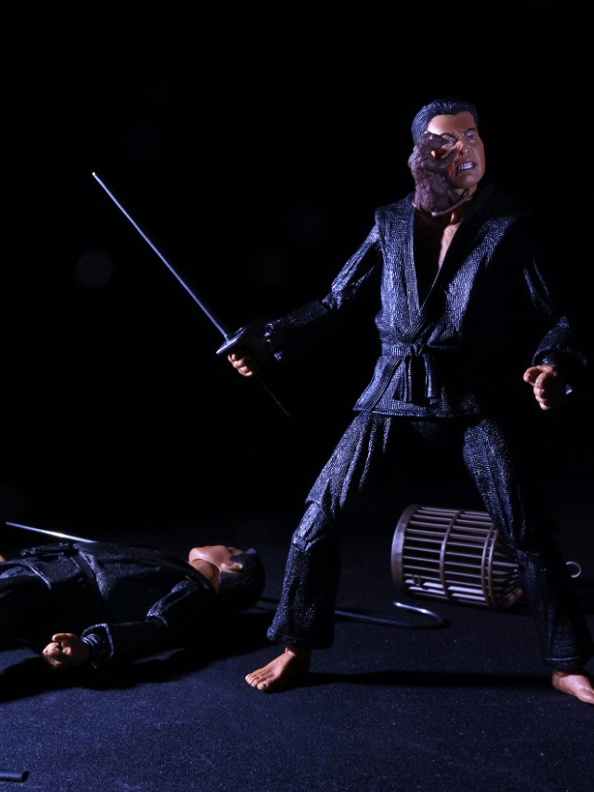 TMNT 1990 MOVIE - SHADOW WARRIORS 2 PK 7" ACTION FIGURES - Image 6