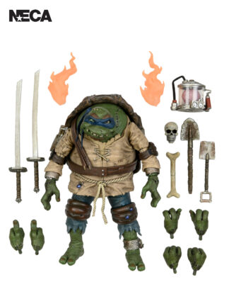 TMNT LEONARDO HUNCHBACK ULTIMATE UNIVERSAL MONSTER 7" FIGURE