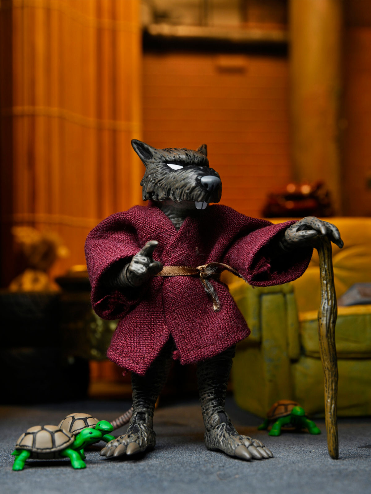 TMNT MIRAGE COMICS SPLINTER - 7" SCALE ACTION FIGURE - Image 2