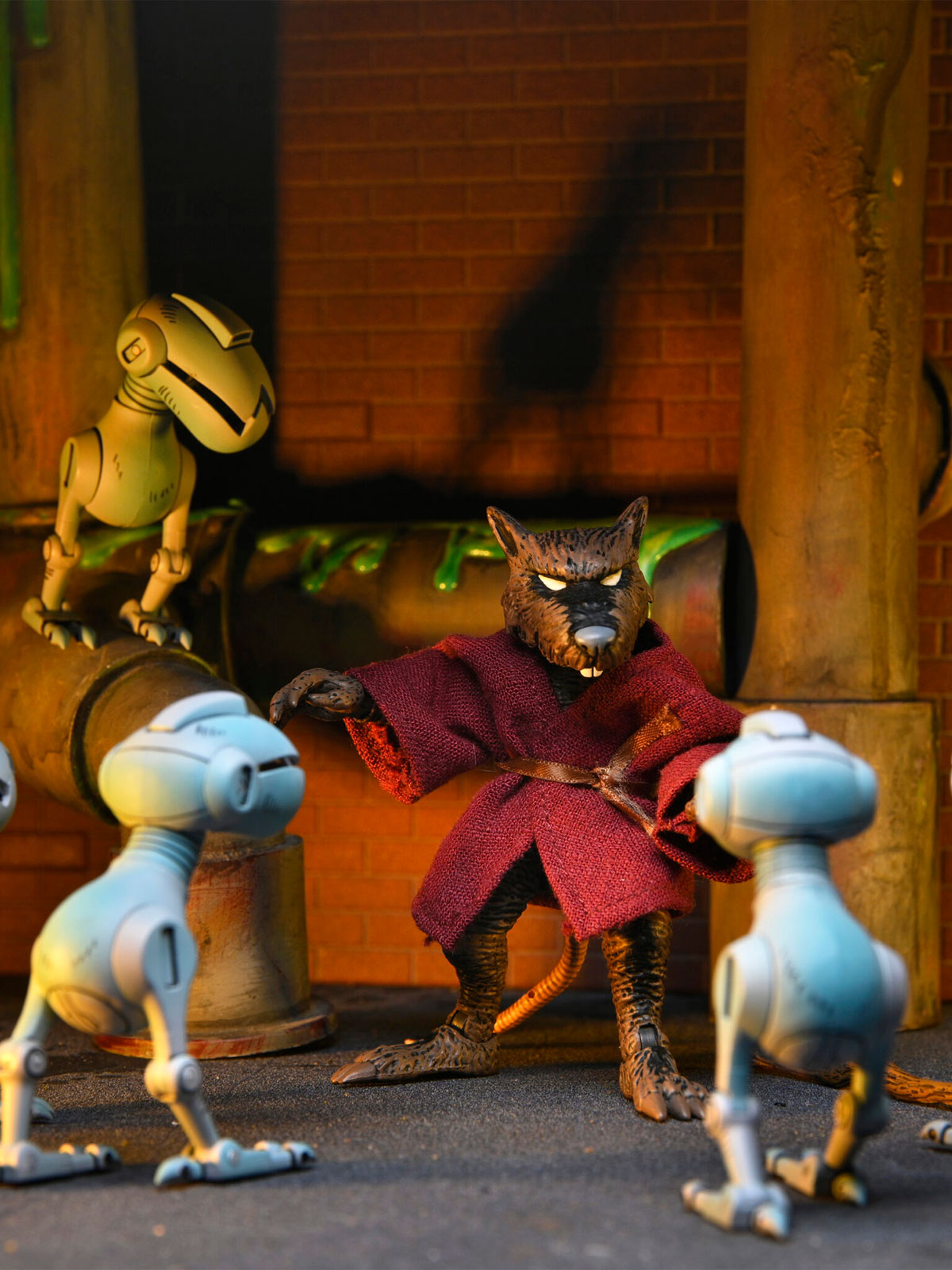 TMNT MIRAGE COMICS SPLINTER - 7" SCALE ACTION FIGURE - Image 4