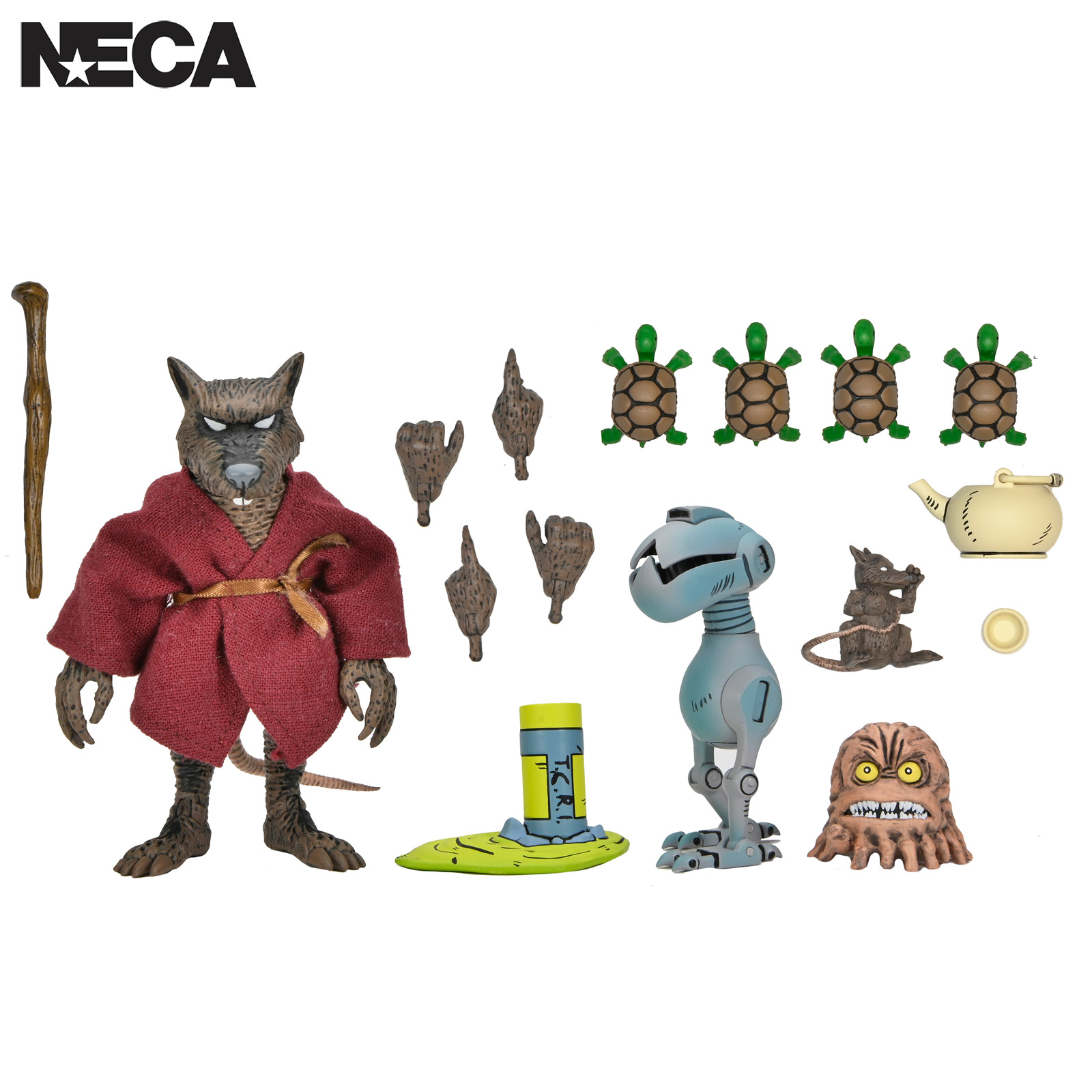 TMNT MIRAGE COMICS SPLINTER - 7" SCALE ACTION FIGURE