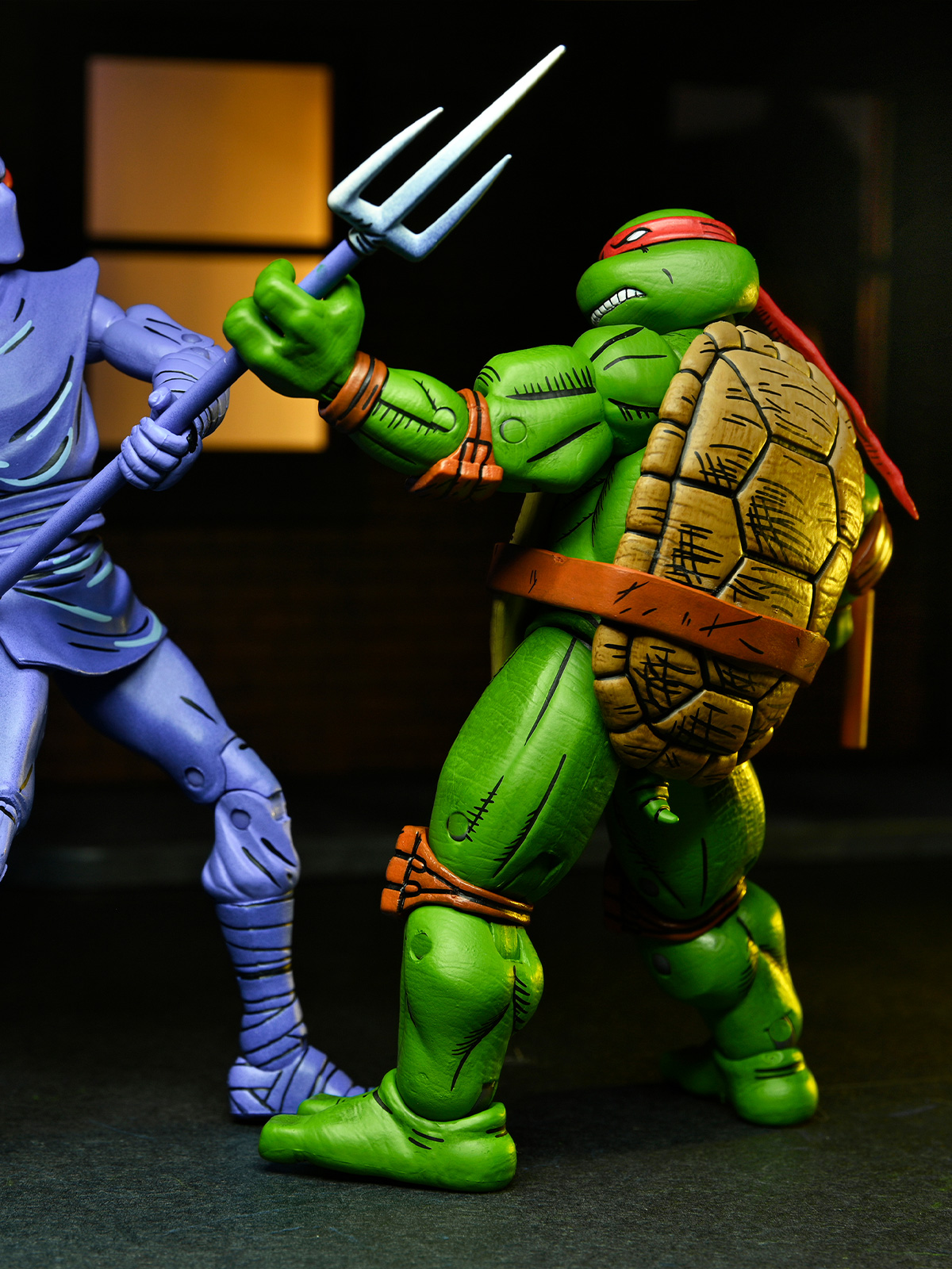 TMNT MIRAGE COMICS - MICHELANGELO - 7" SCALE ACTION FIGURE - Image 3