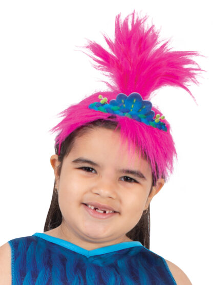 TROLLS POPPY COSTUME - SIZE 4-6 - Image 2