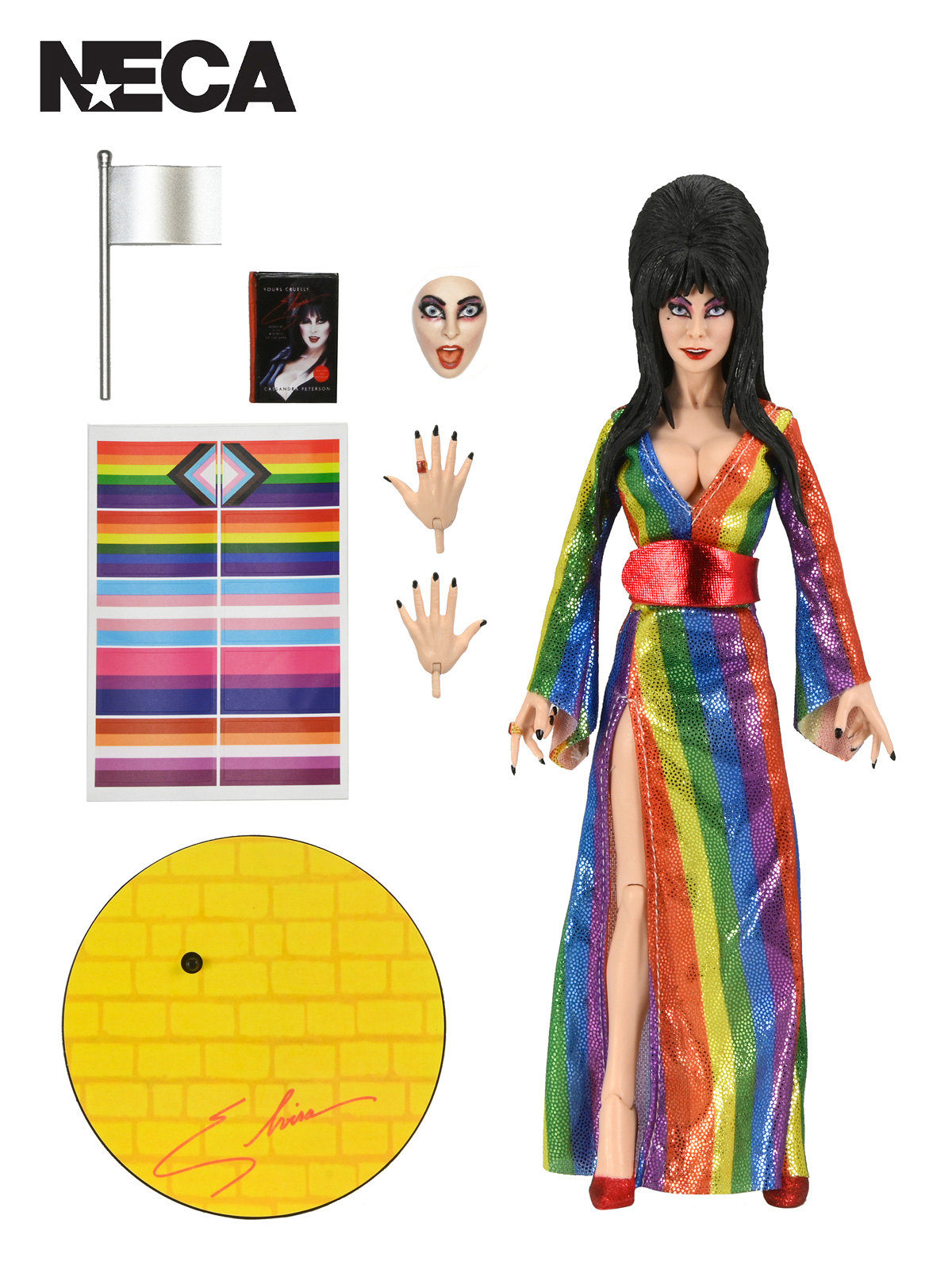 ELVIRA - OVER THE RAINBOW 8" CLOTHED FIGURE