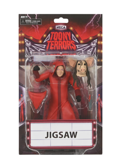SAW - TOONY TERRORS JIGSAW KILLER (RED ROBE) 6" SCALE ACTION FIGURE - Image 5
