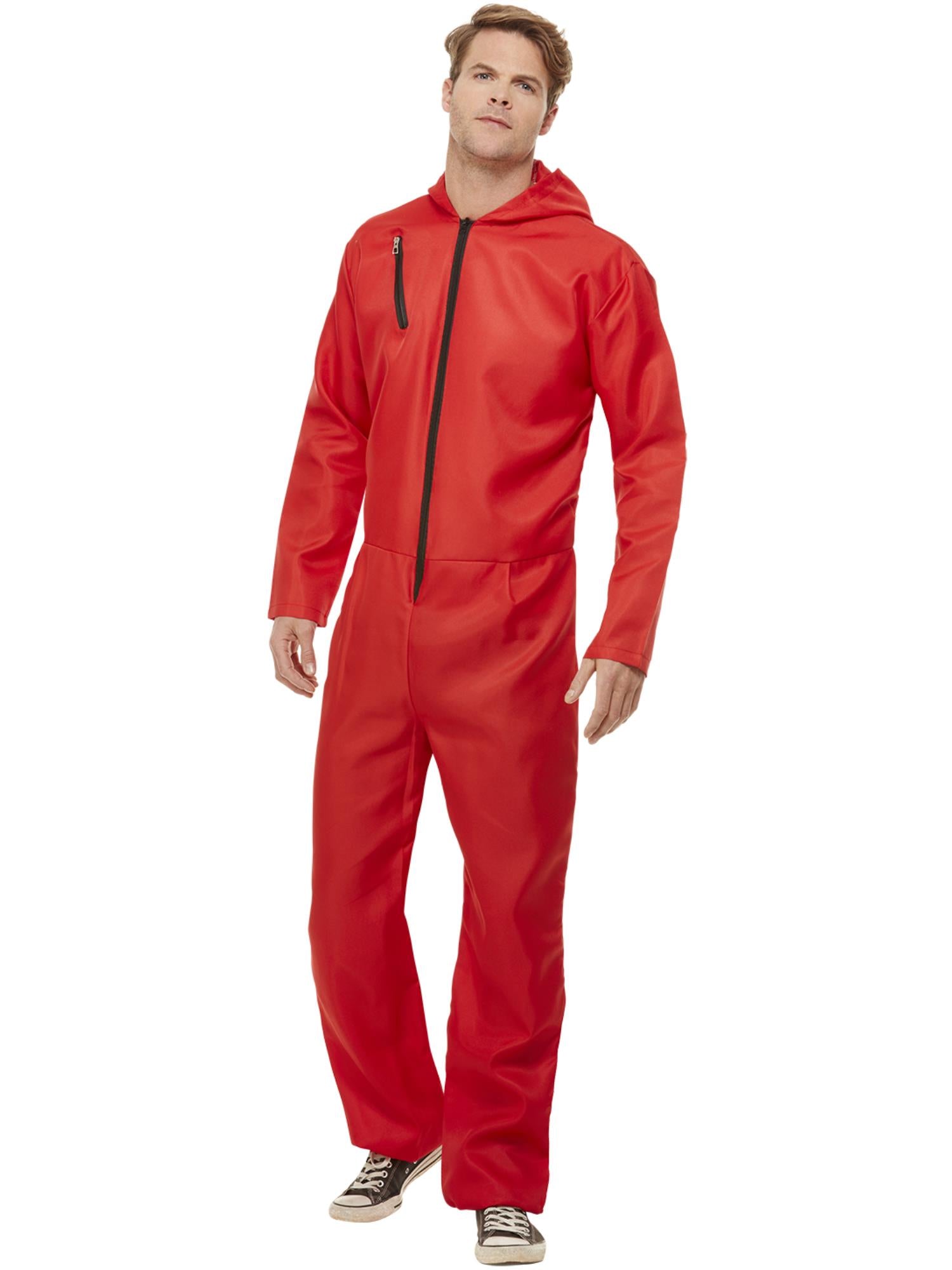 BANK ROBBER JUMPSUIT, ADULT - Image 2
