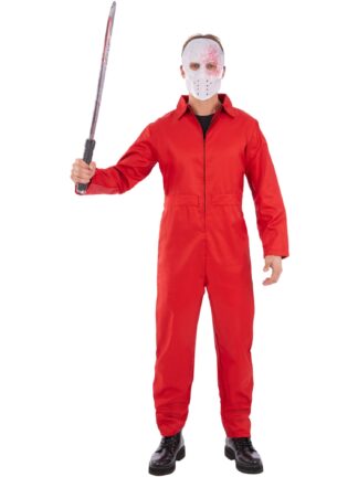 BANK ROBBER JUMPSUIT, ADULT