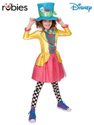 MAD HATTER GIRLS DELUXE COSTUME (LARGE POLYBAG), TEEN