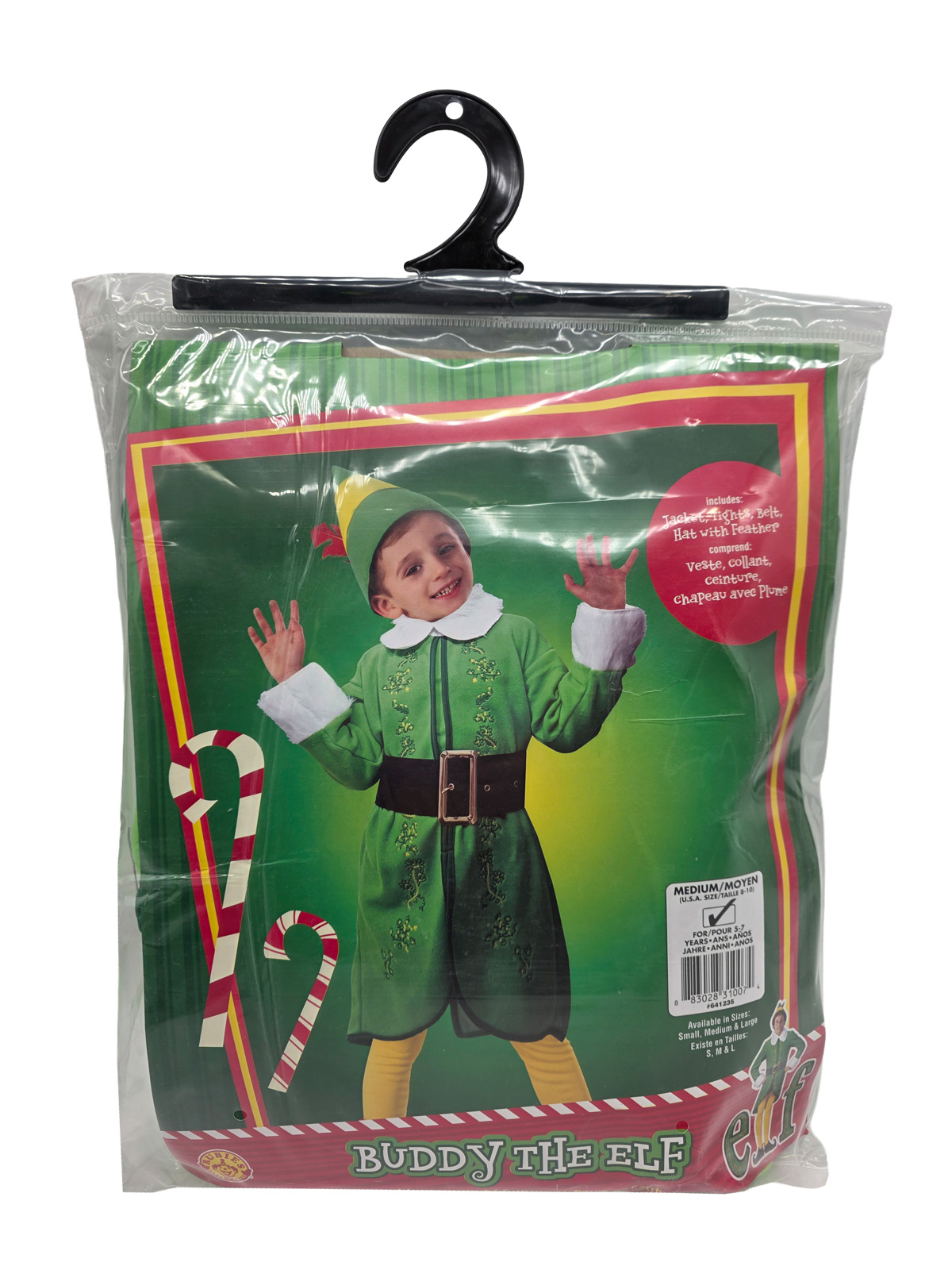 BUDDY THE ELF COSTUME, CHILD - Image 5