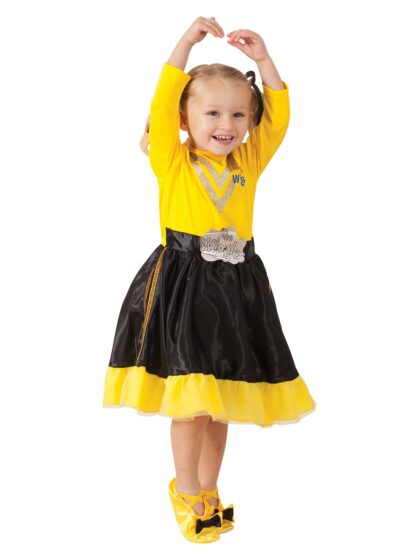 YELLOW WIGGLE SLIPPERS, CHILD - Image 2