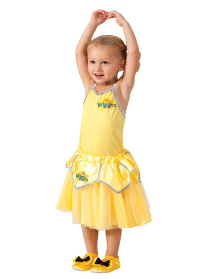 YELLOW WIGGLE SLIPPERS, CHILD - Image 3