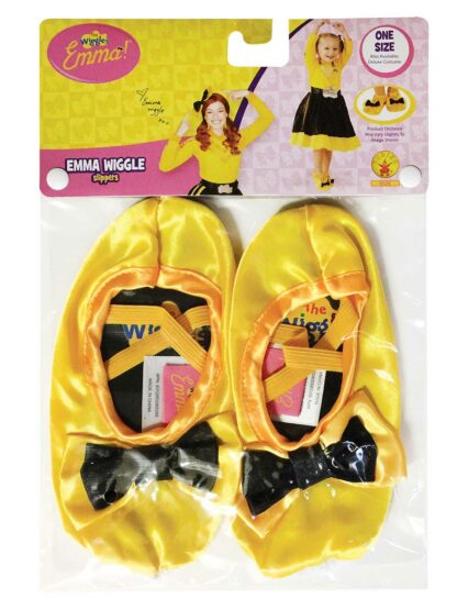 YELLOW WIGGLE SLIPPERS, CHILD - Image 4