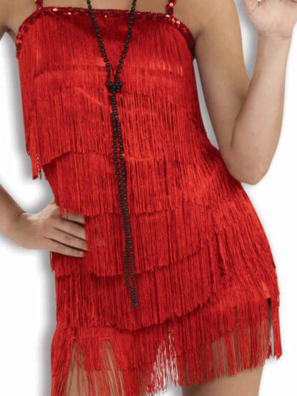 FLAPPER DELUXE RED COSTUME, ADULT - Image 3