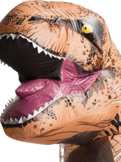 T-REX INFLATABLE PLUS SIZE COSTUME, ADULT - Image 2