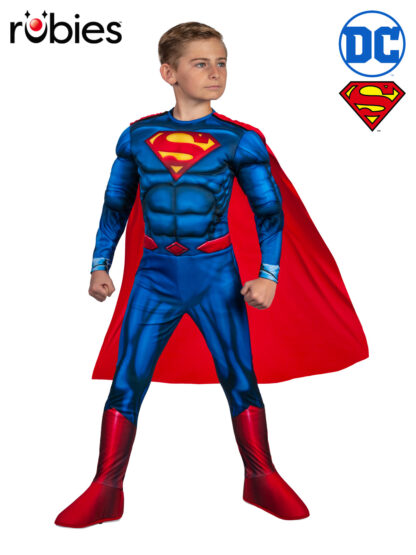 SUPERMAN DELUXE COSTUME, CHILD