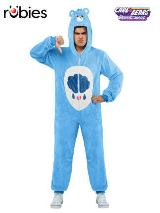 GRUMPY BEAR CAREBEARS COSTUME, ADULT