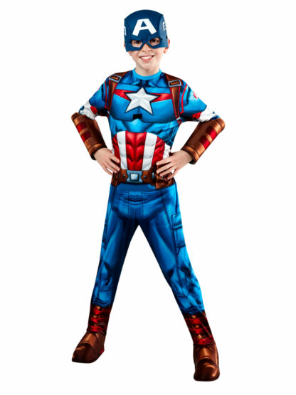 CAPTAIN AMERICA MECHSTRIKE DELUXE COSTUME, CHILD - Image 3