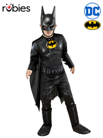 BATMAN (KEATON) DELUXE COSTUME (THE FLASH MOVIE), CHILD