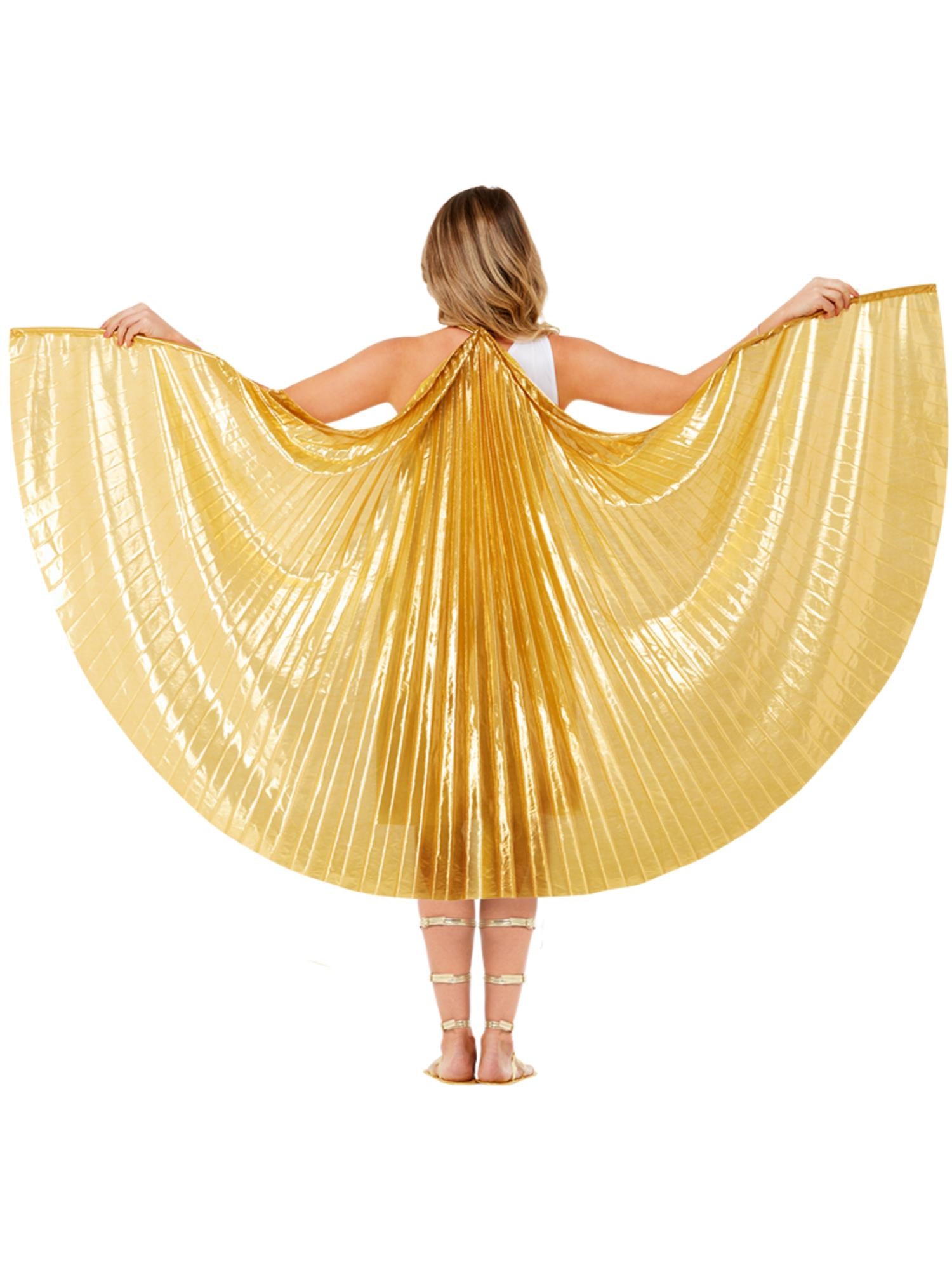 GOLD GRECIAN DELUXE CAPE, ADULT - Image 2