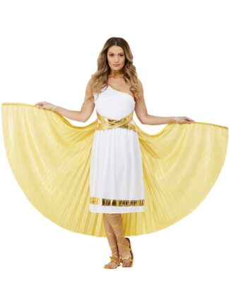 GOLD GRECIAN DELUXE CAPE, ADULT
