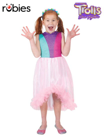 TROLLS POPPY BRIDESMAID COSTUME, CHILD