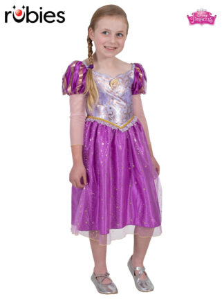 RAPUNZEL SPARKLE DELUXE COSTUME, CHILD