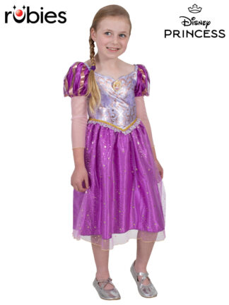 RAPUNZEL SPARKLE DELUXE COSTUME, CHILD