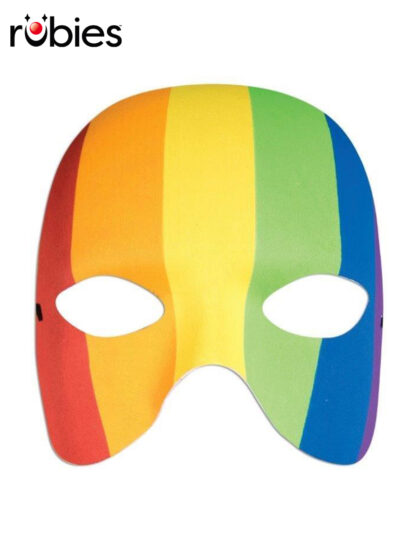 HALF MASK - RAINBOW - ADULT