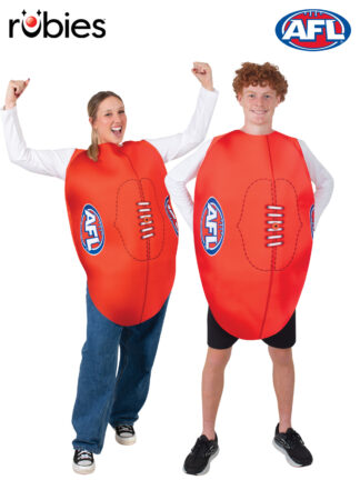 AFL FOOTY TABARD COSTUME, ADULT