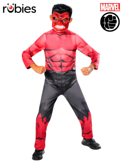 RED HULK COSTUME, CHILD