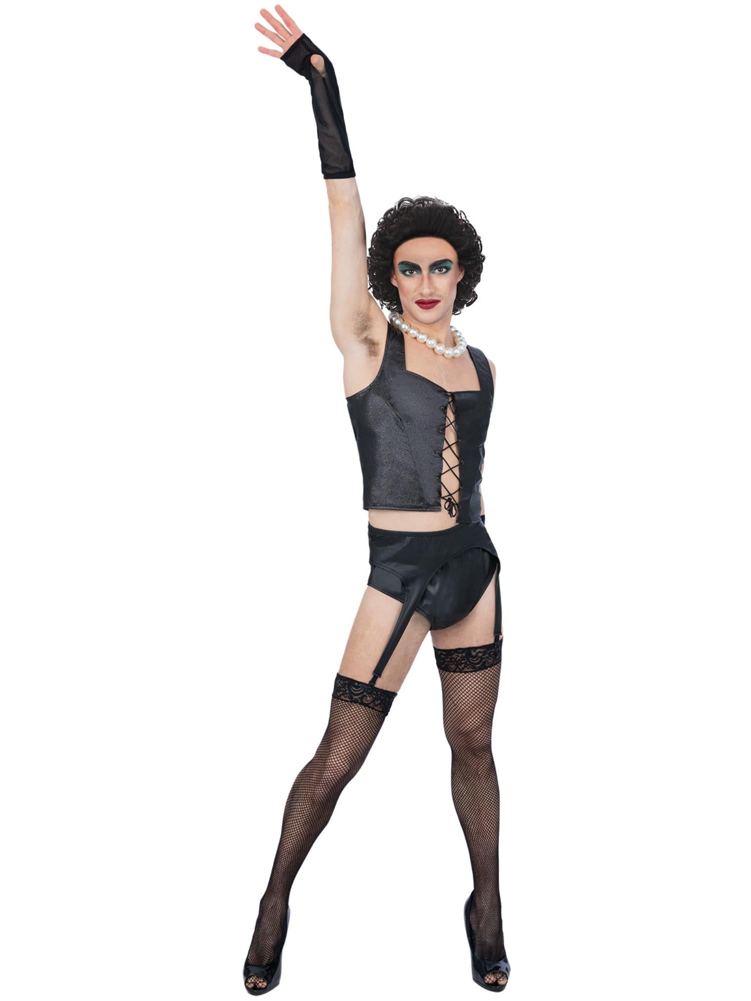 ROCKY HORROR SHOW FRANK N FURTER COSTUME, ADULT - Image 2
