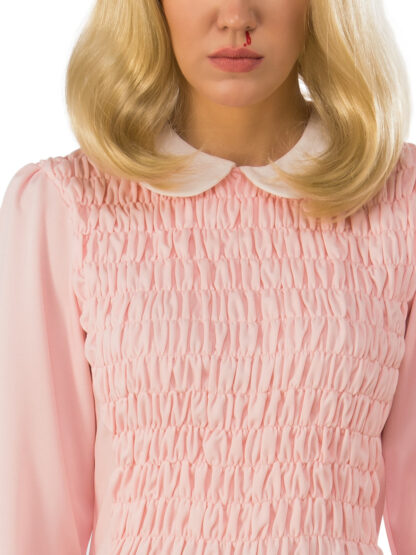 STRANGER THINGS ELEVEN PINK DRESS COSTUME, ADULT - Image 4