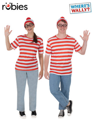 WHERE'S WALLY COSTUME, ADULT