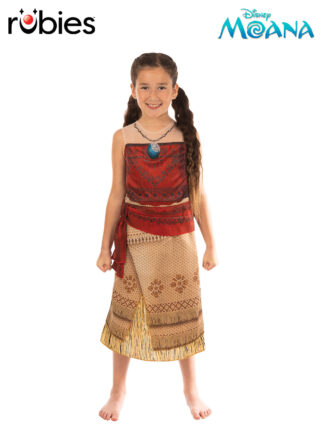 MOANA DELUXE LIVE ACTION MOVIE COSTUME, CHILD