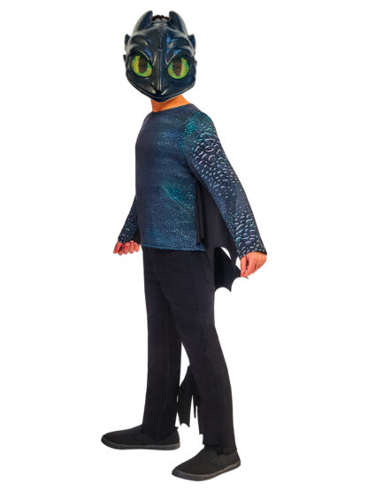TOOTHLESS NIGHT FURY COSTUME, CHILD - Image 4