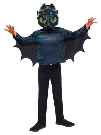 TOOTHLESS NIGHT FURY COSTUME, CHILD - Image 5