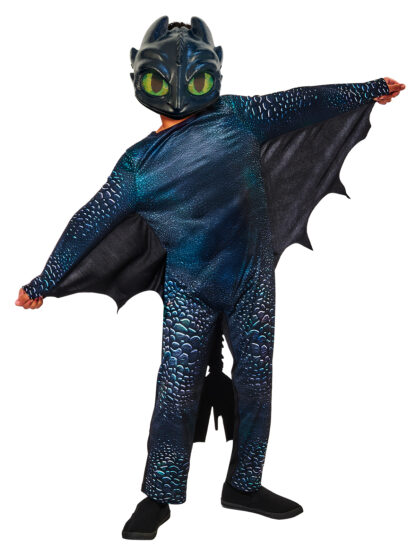 TOOTHLESS NIGHT FURY DELUXE COSTUME, CHILD - Image 2
