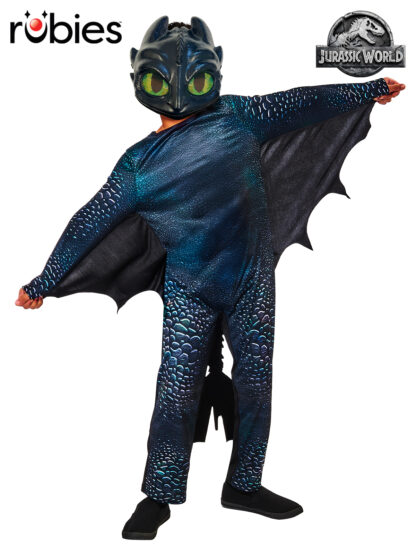 TOOTHLESS NIGHT FURY DELUXE COSTUME, CHILD