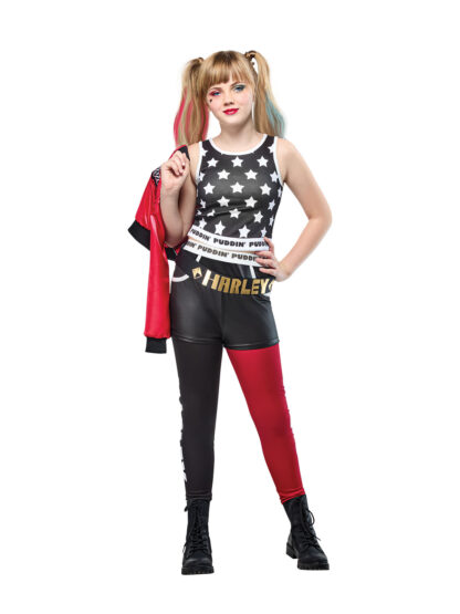 HARLEY QUINN DELUXE COSTUME, CHILD - Image 2