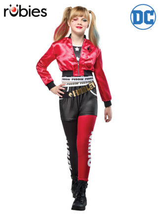 HARLEY QUINN DELUXE COSTUME, CHILD