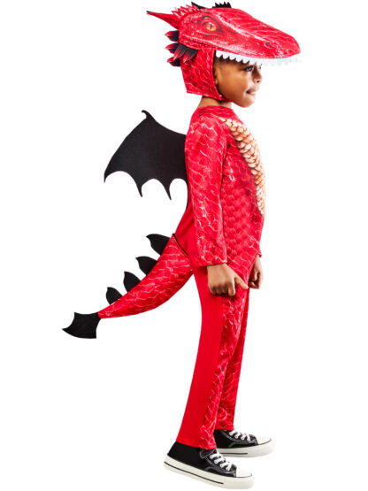 RED DRAGON COSTUME, CHILD - Image 4