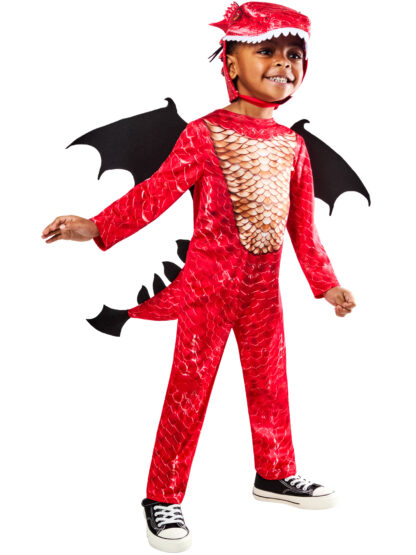 RED DRAGON COSTUME, CHILD