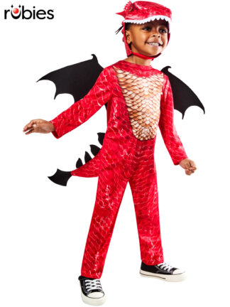 RED DRAGON COSTUME, CHILD