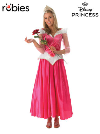 AURORA SLEEPING BEAUTY COSTUME, ADULT