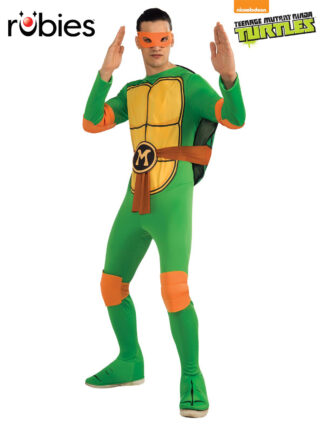 TMNT MICHELANGELO COSTUME, ADULT