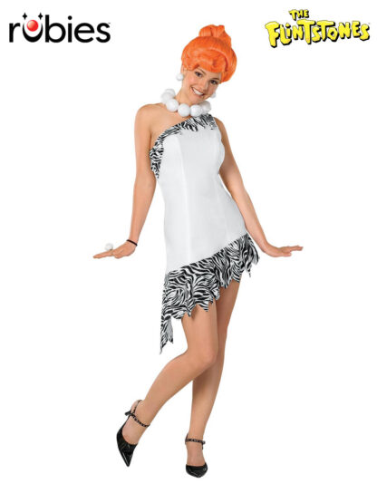 WILMA FLINTSTONE DELUXE COSTUME, ADULT - Image 2