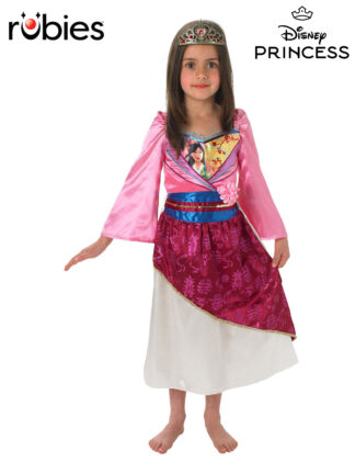 MULAN SHIMMER DELUXE COSTUME, CHILD