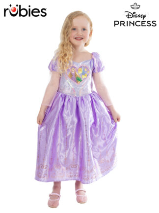 RAPUNZEL LOVEHEART DELUXE COSTUME, CHILD