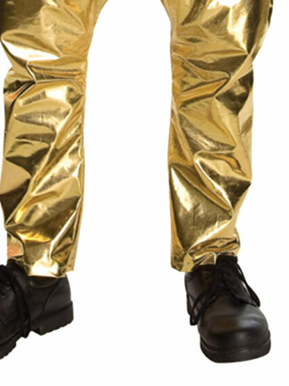 RAPPER GOLD PANTS, ADULT - Image 3