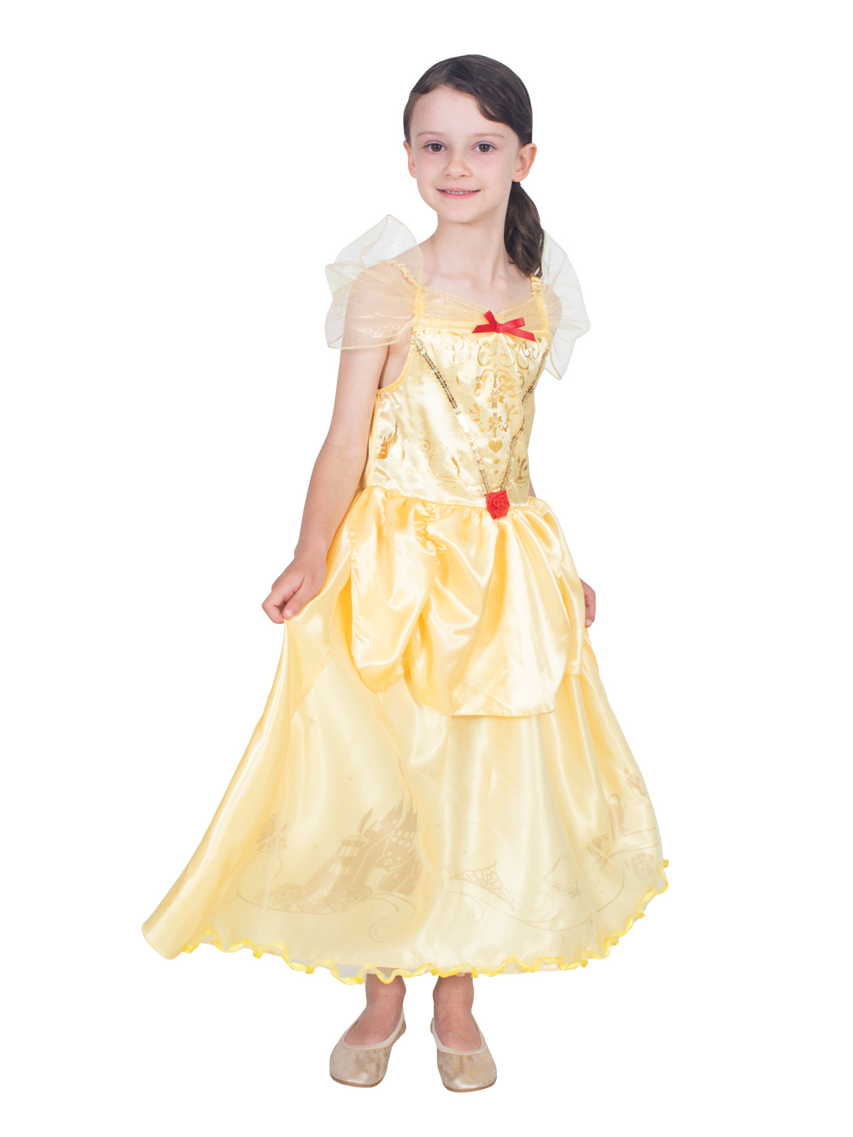 BELLE STORYTELLER DELUXE COSTUME, CHILD - Image 2